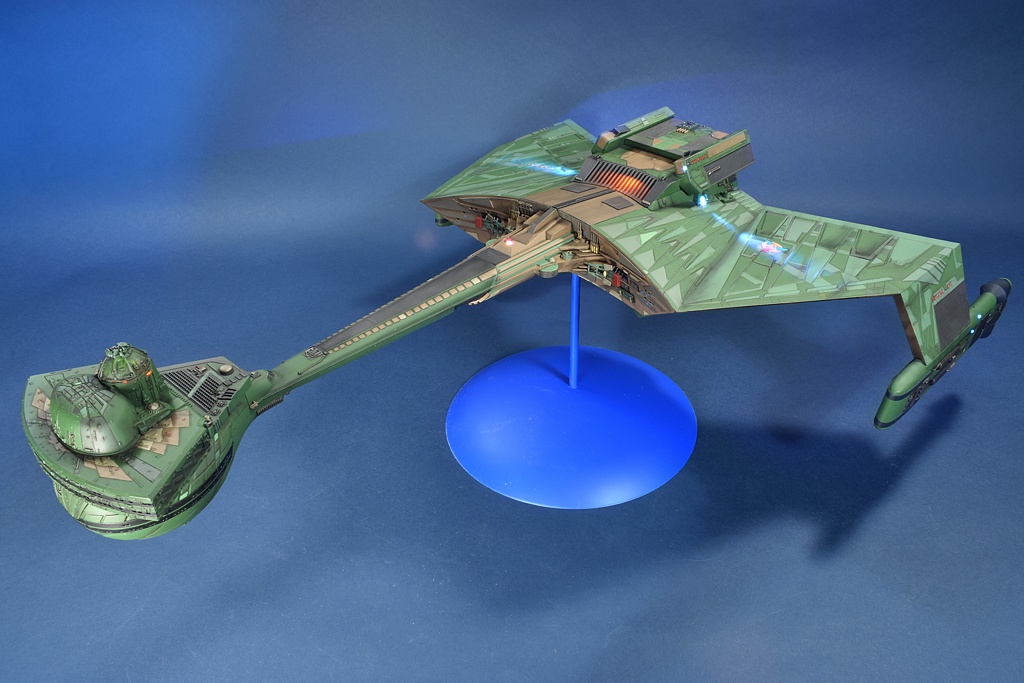 Polar Lights 1 350 K Tinga Class Klingon Battlecruiser